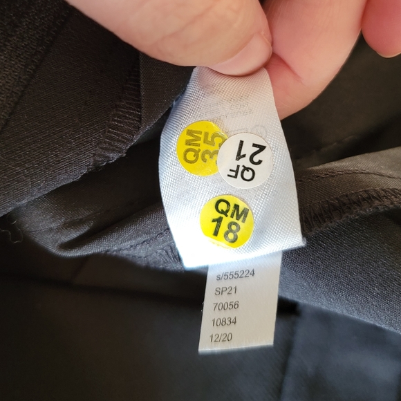 Loft Outlet Black High Rise Straight Cuffed Trouser Size S, Black - Picture 9 of 9